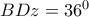 BDz={{36}^{0}}