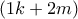 (1k+2m)