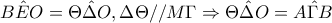\hat{BEO}=\hat{\Theta \Delta O},\Delta \Theta //M\Gamma \Rightarrow \hat{\Theta \Delta O}=\hat{A\Gamma B}