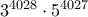 3^{4028}\cdot 5^{4027}