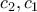 c_2, c_1