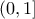 \displaystyle{\left(0,1\right]}