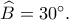 \widehat B=30^\circ.
