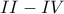II-IV