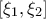 [\xi_1,\xi_2]