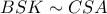 BSK \sim CSA