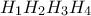 \displaystyle{H_1H_2H_3H_4}