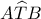 A \widehat{T}B