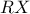 \displaystyle{RX}