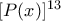 [P(x)]^{13}