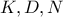 K,D,N