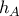 h_{A}