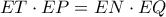 ET \cdot EP=  EN \cdot EQ