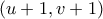 (u+1,v+1)