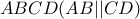 ABCD(AB||CD)