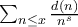 \sum_{n \leq x} \frac{d(n)}{n^s}
