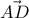 \vec{AD}