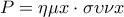 P= \eta \mu x\cdot \sigma \upsilon \nu x P= \eta \mu x\cdot \sigma \upsilon \nu x