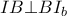 IB\bot B{{I}_{b}} IB\bot B{{I}_{b}}