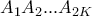 A_1A_2...A_{2K}