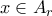 x \in A_r