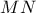\displaystyle{ MN }