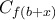 \displaystyle{C_{f(b+x)}}