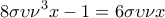 \displaystyle{8\sigma\upsilon\nu^3x-1=6\sigma\upsilon\nu x}