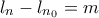 l_n-l_{n_0}=m