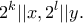 \displaystyle{2^k||x, 2^l||y.}
