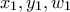 x_1,y_1,w_1