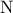 \displaystyle{\,\,{\rm N}\,\,\,\,}
