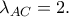 \lambda_{AC} = 2.