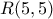 R(5,5)