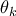 \theta _k