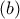 \left( b \right)