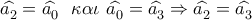 \widehat {a_2^{}} = \widehat {a_0^{}}\,\,\,\,\kappa \alpha \iota \,\,\widehat {a_0^{}} = \widehat {a_3^{}} \Rightarrow \widehat {a_2^{}} = \widehat {a_3^{}} \widehat {a_2^{}} = \widehat {a_0^{}}\,\,\,\,\kappa \alpha \iota \,\,\widehat {a_0^{}} = \widehat {a_3^{}} \Rightarrow \widehat {a_2^{}} = \widehat {a_3^{}}
