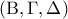 \displaystyle{\left( {{\rm B},\Gamma ,\Delta } \right)} \displaystyle{\left( {{\rm B},\Gamma ,\Delta } \right)}