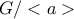 G/<a>