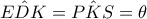 {\hat{EDK}={\hat{PKS}=\theta