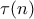 \tau(n)