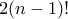 2(n-1)!