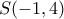 S(-1,4)