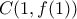 C(1,f(1))