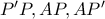 {P}'P,AP,A{P}'