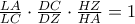 \frac{LA}{LC}\cdot \frac{DC}{DZ}\cdot \frac{HZ}{HA}=1