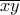 \overline{xy}
