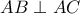 \displaystyle{AB\perp AC
