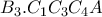 {{B}_{3}}.{{C}_{1}}{{C}_{3}}{{C}_{4}}A
