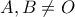 A,B\ne O A,B\ne O